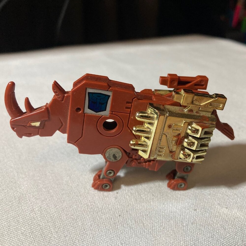 HASBRO TRANSFORMERS G1 RAMHORN AUTOBOT BLASTER CASSETTE 1985 LOOSE
